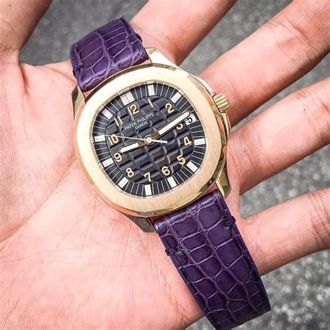 patek philippe crocodile strap.